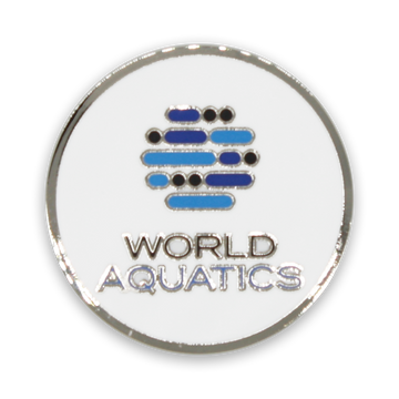 Aquatics-Abzeichen-Emblem 4 cm