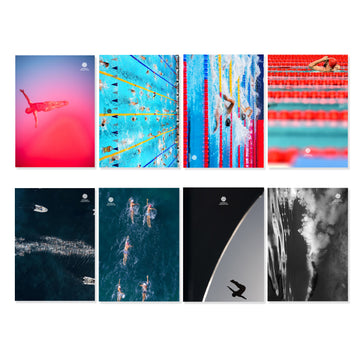Aquatics Signature Postcard set flash
